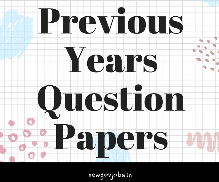 previous year question papers