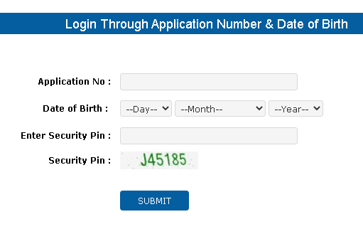 ugc net admit card download login form