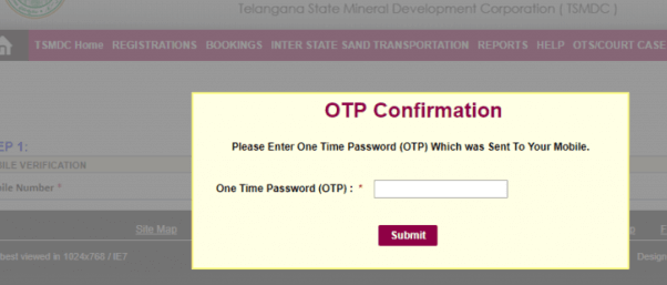 Customer-Registration-otp verification